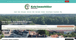 Desktop Screenshot of kris-immobilier.fr